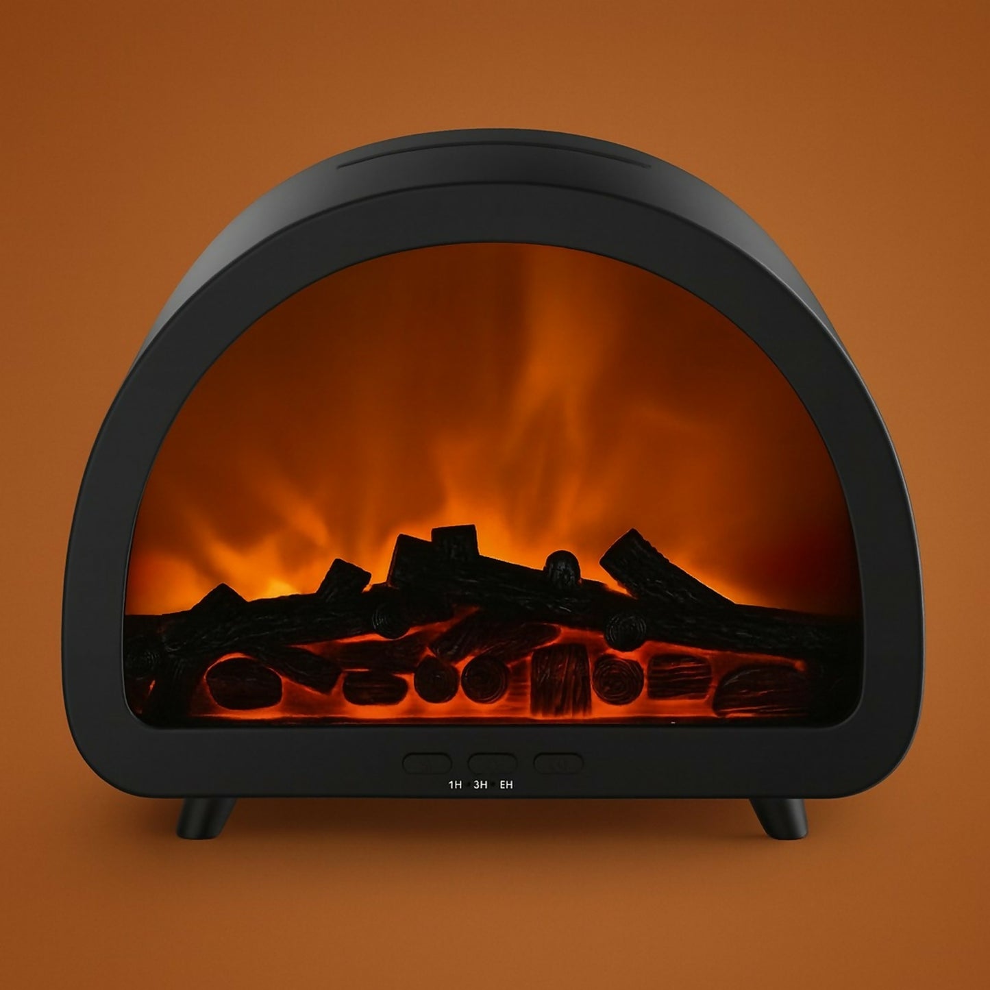 LED Flame Fireplace Heater with Remote | Realistic Fire Effect | Home Decor