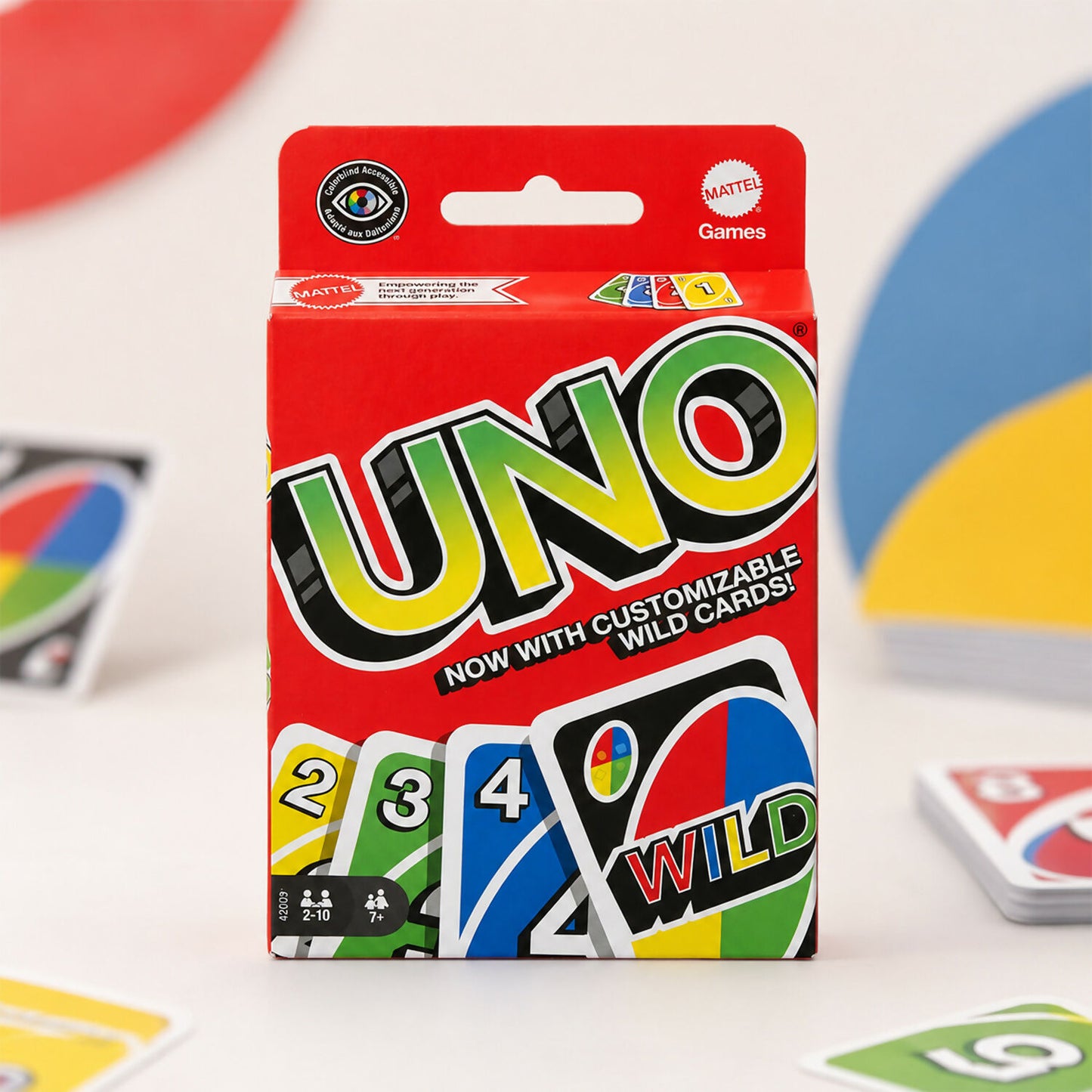Action card displayed from UNO customizable game