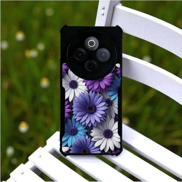 Violet Bloom Mobile Cover For VIVO T4
