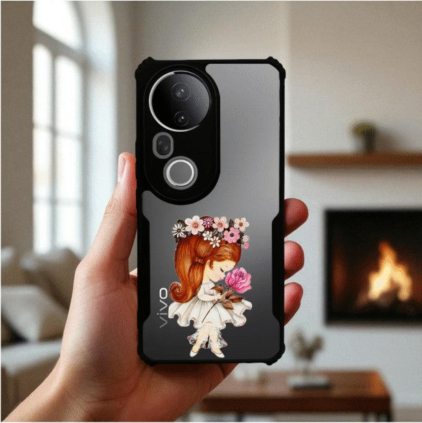 Flower Girl Mobile Cover For VIVO T4 Ultra