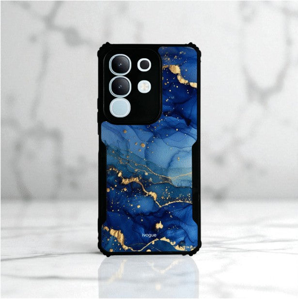 Blue Opulence Mobile Cover For VIVO T4X