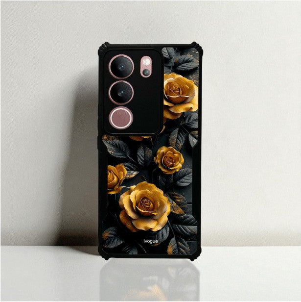 Golden Rose Mobile Cover For Realme C75