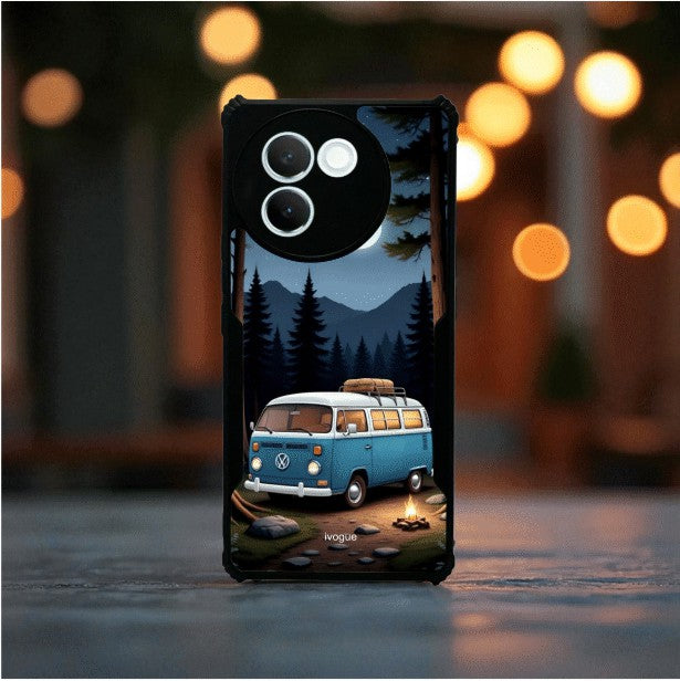 Moonlight Camp Mobile Cover For Vivo V30E