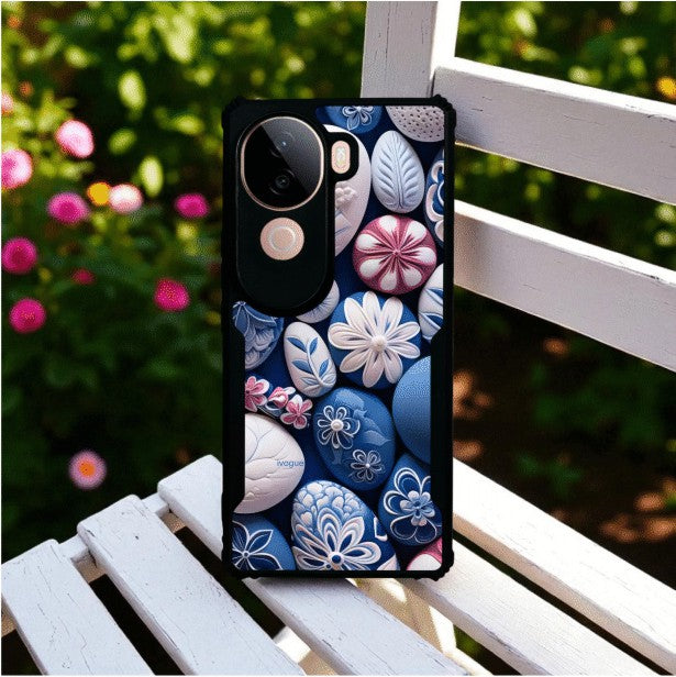 Delicate Stones Mobile Cover For Vivo V40E
