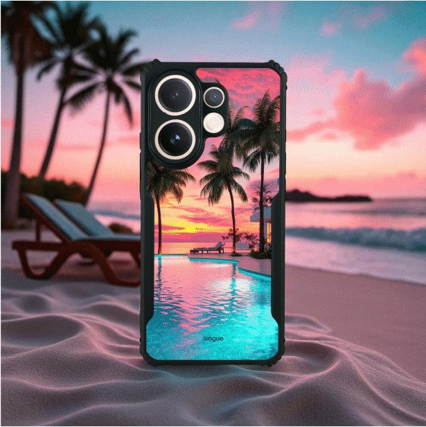 Sunset Serenity Mobile Cover For VIVO V60