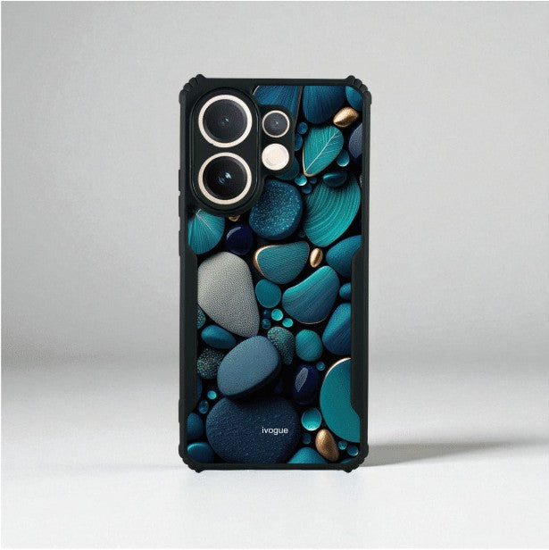 Ocean Pebbles Mobile Cover For VIVO X200 FE