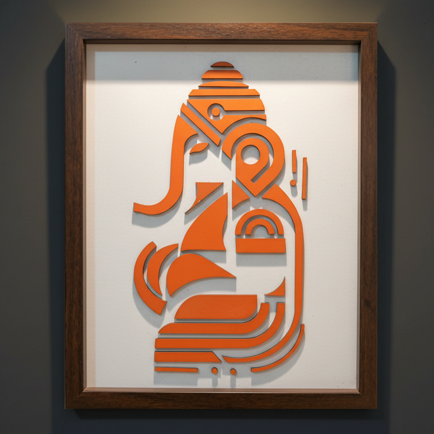 Handcrafted Wooden Ganpatiji Wall Art – Lord Ganesha Frame | Divine Home Temple Decor