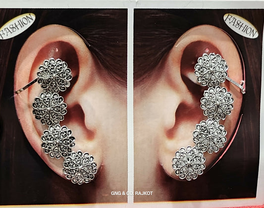 Silver Jhumka Earings