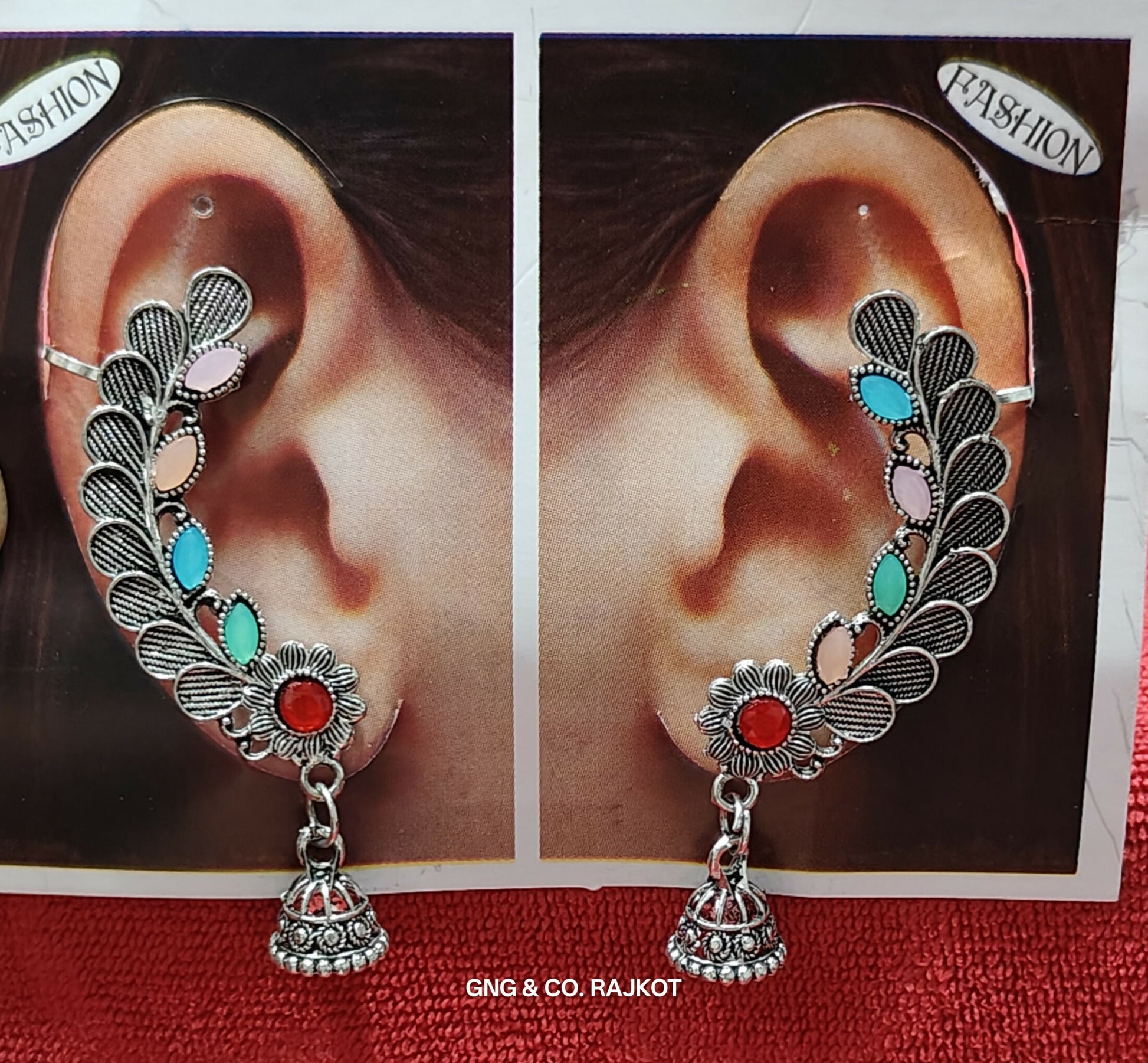 Silver Jhumka Earings