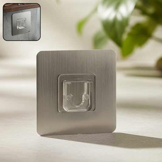 Self adhesive wall hook holder