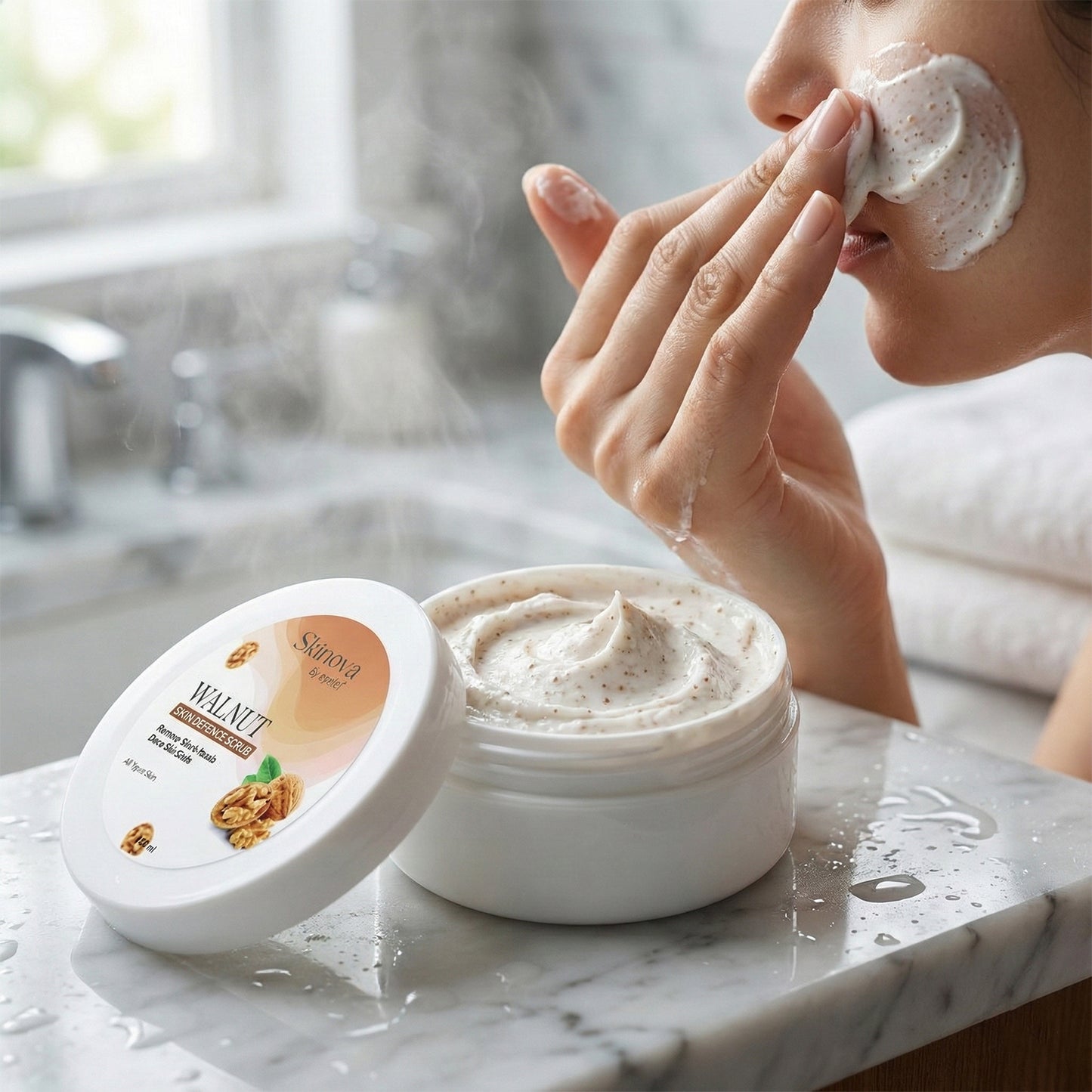 Eyelet Walnut Skin Defence Scrub Dead Skin Cell Cleansing (100ml)