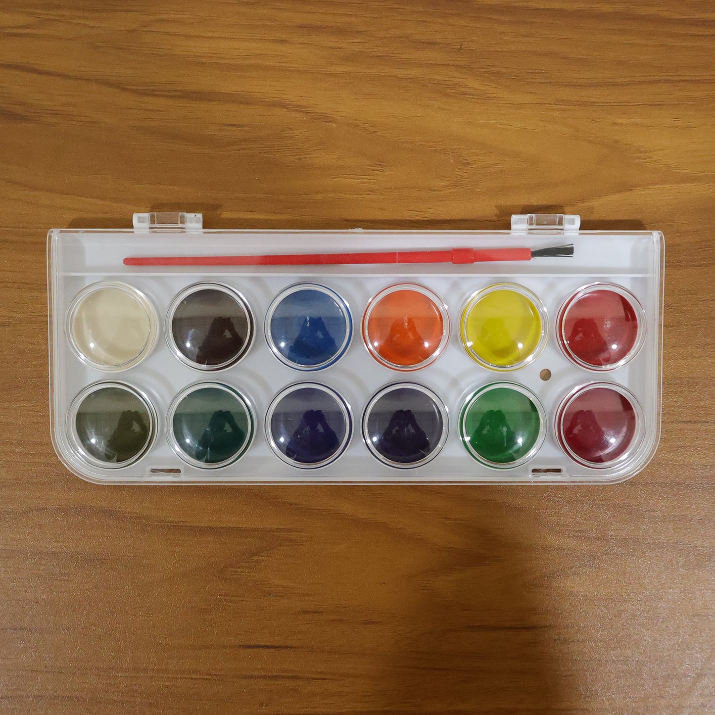 12 Shade Compact Watercolour Paint Set 1 Set