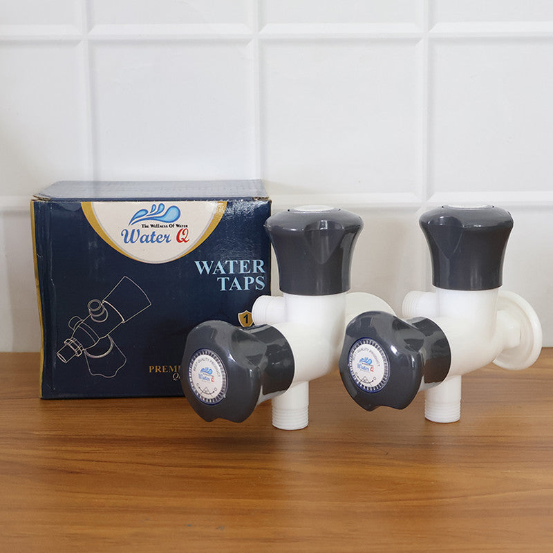Premium Two-Way Angle Cock Set for Water Control 2Pc