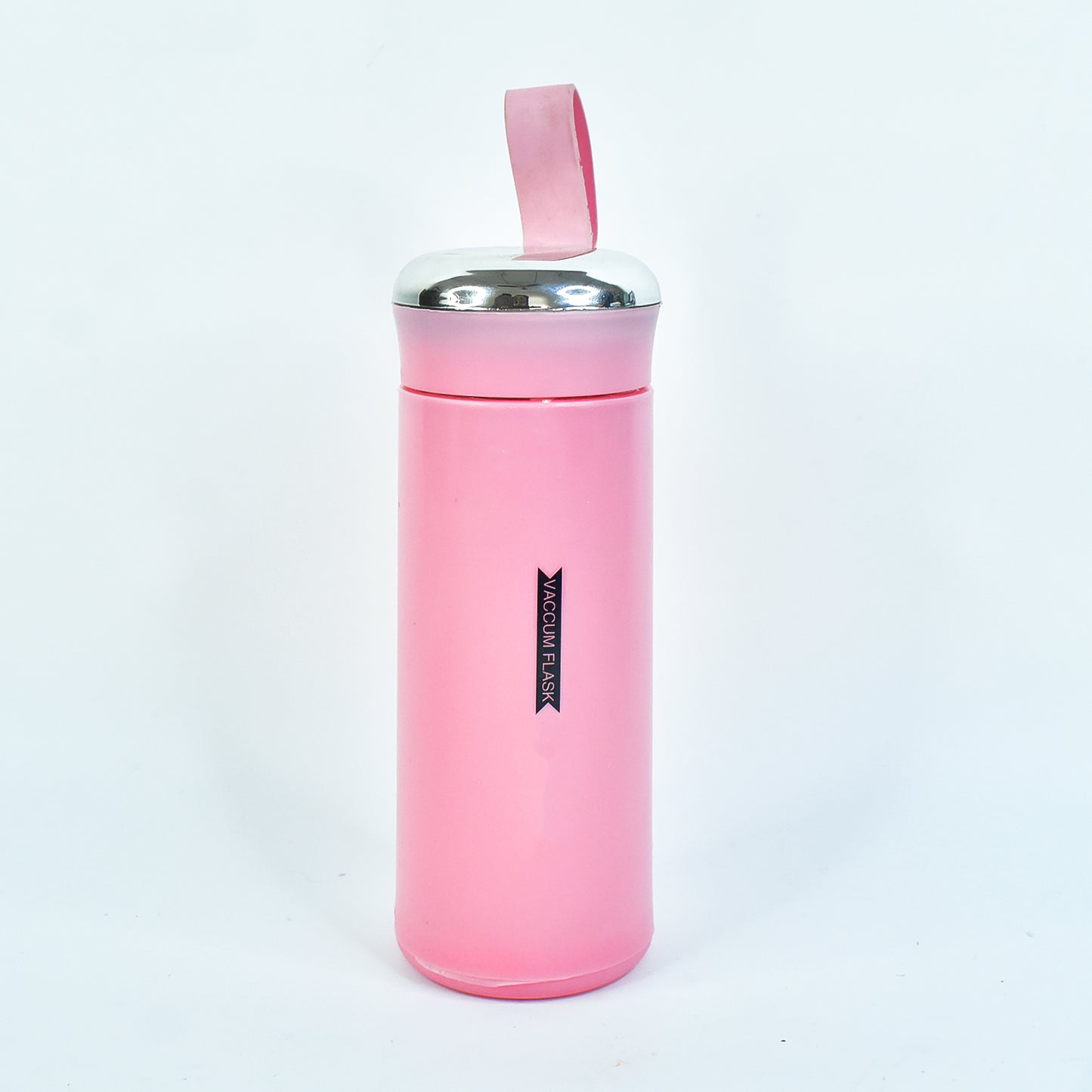 Water bottle 400ml leak proof, glass water bottle with daily water intake for gym and children, Nice Bottle (1 pc / Pink Color)