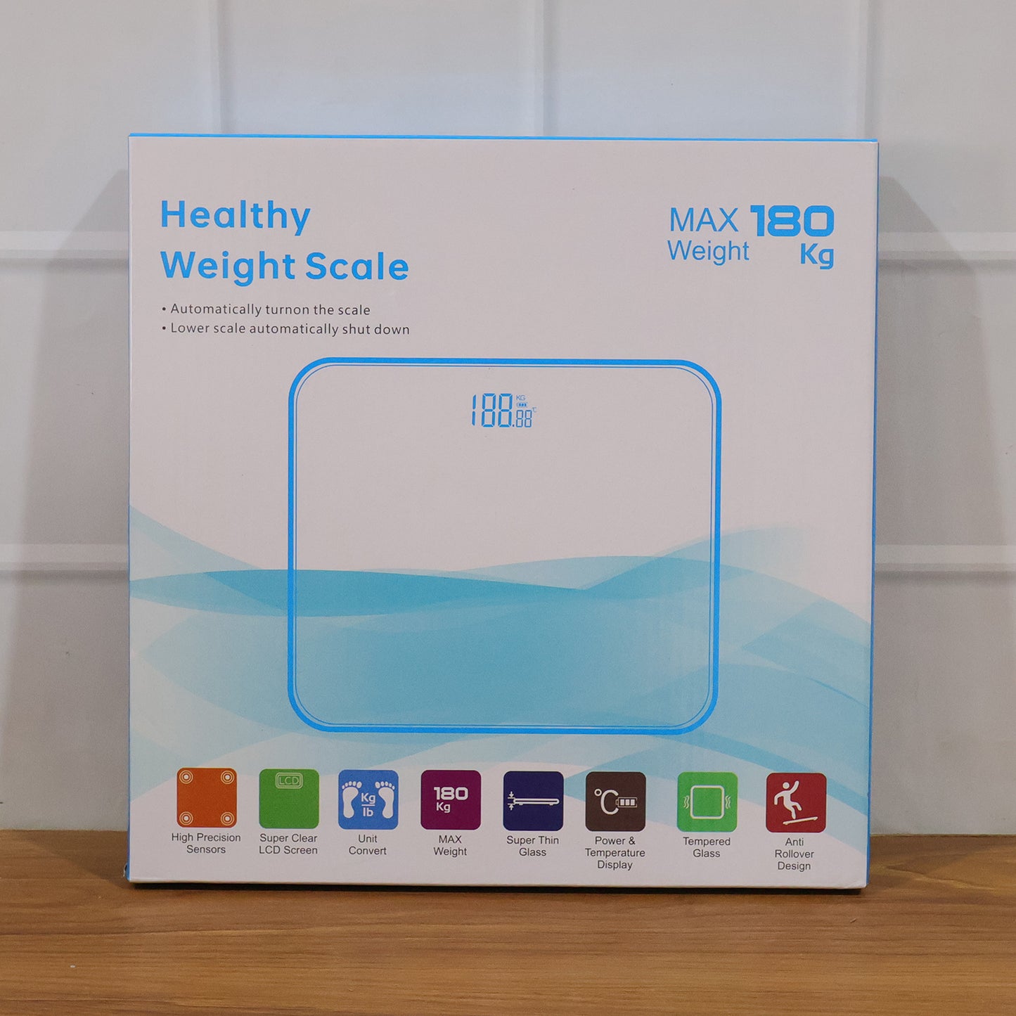 Digital Body Weight Weighing Scale with LCD Display (1 Pc)
