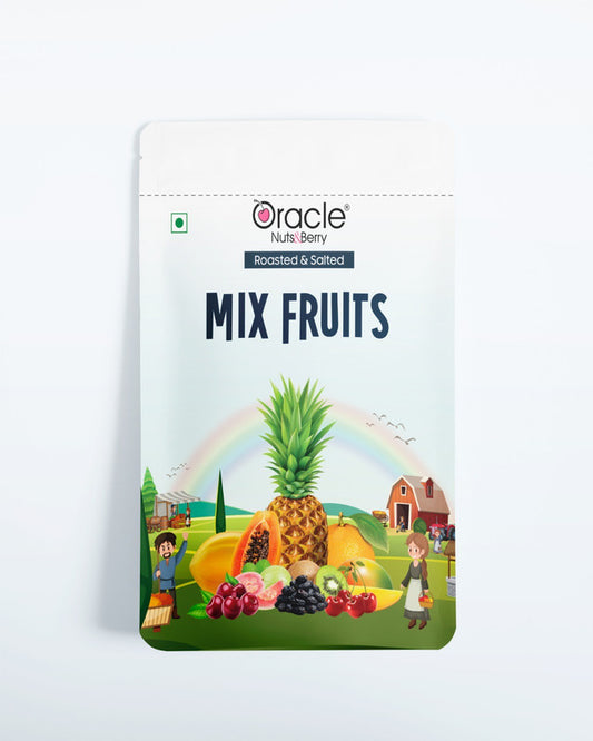 Oracle Nuts & Berry Mix Fruits Roasted & Salted 250gm Premium Assorted Dried Fruits Blend