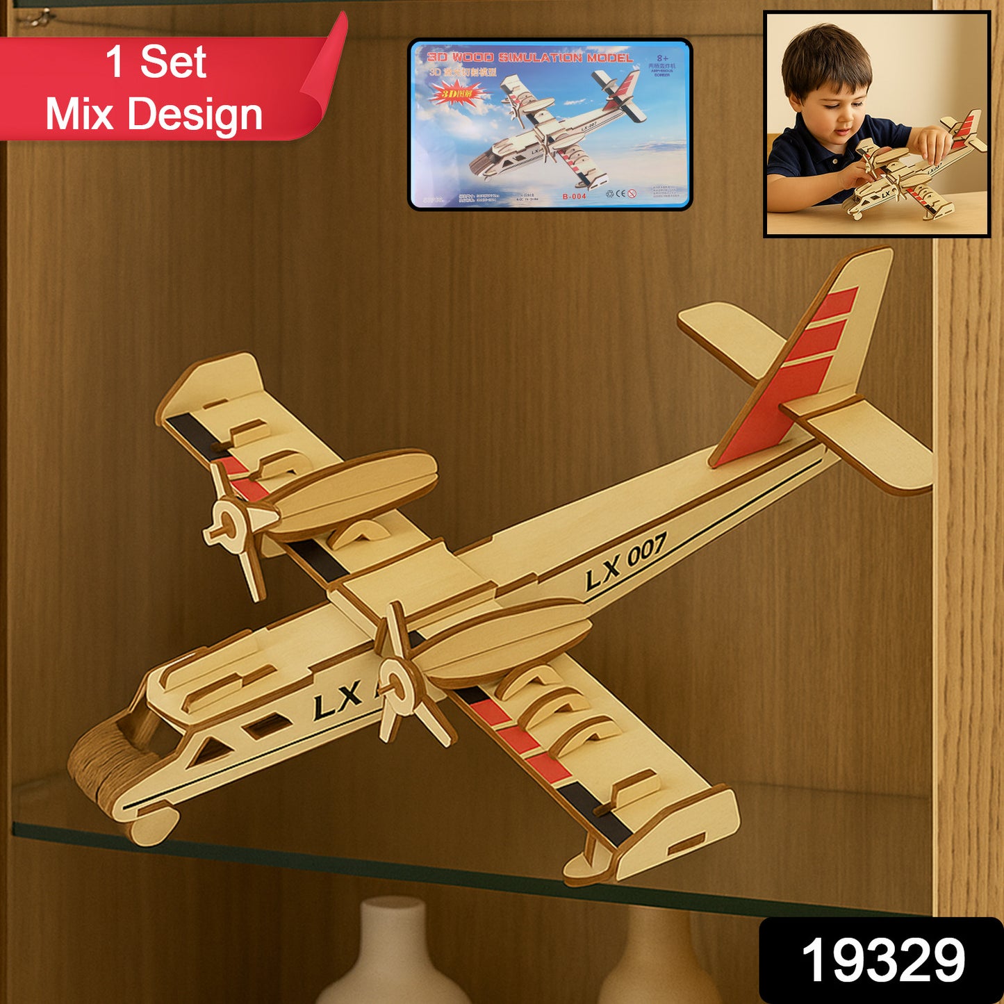 Eco-Friendly 3D Puzzle