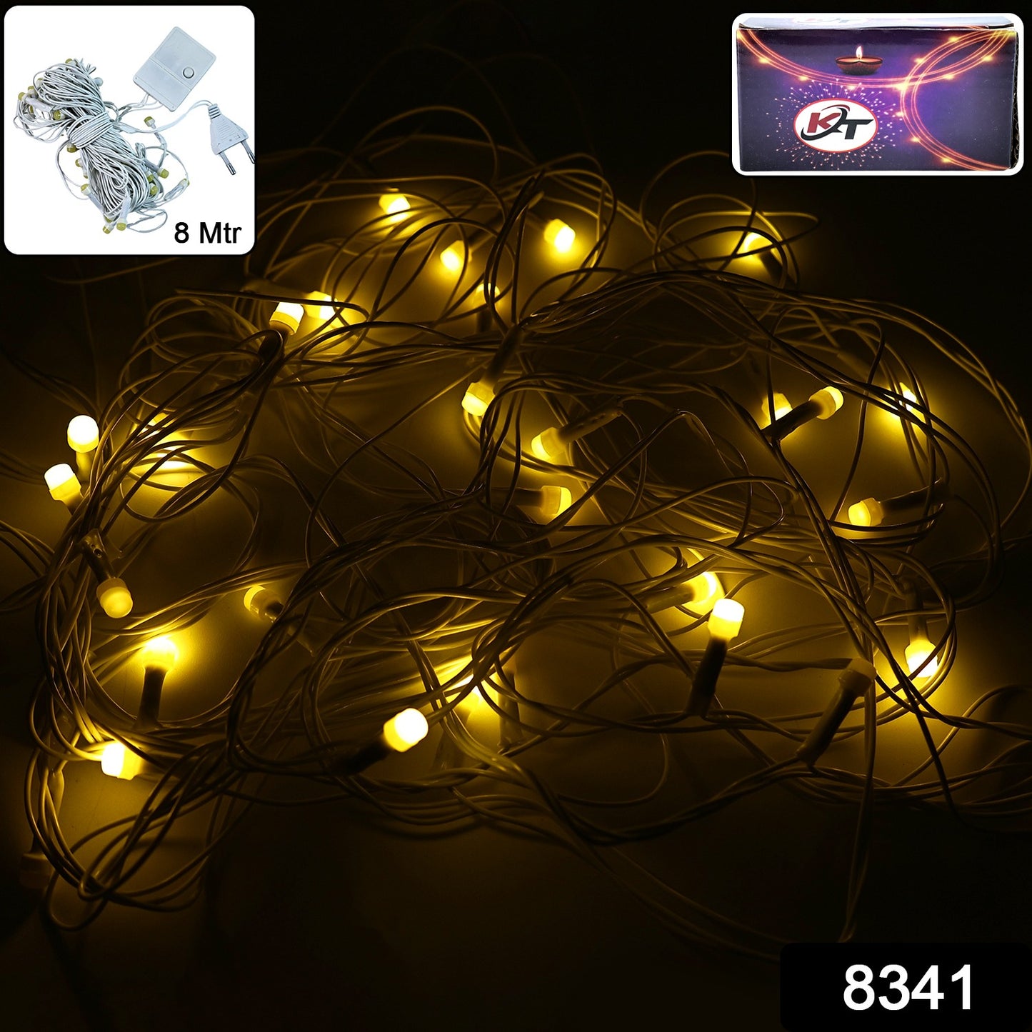 Warm LED Decorative String Light (8 Meter)