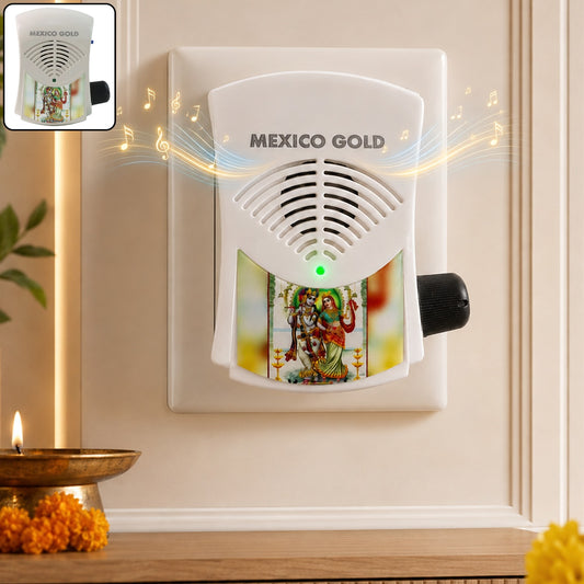 Electric Mantra Bell – Automatic Chanting with LED Light
