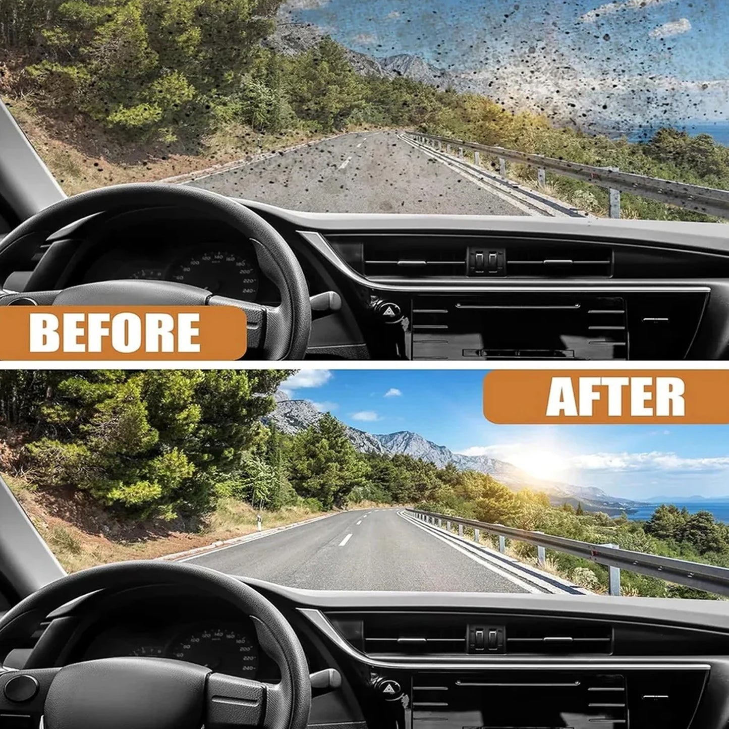 car glass cleaner tablet for windshield washer tank