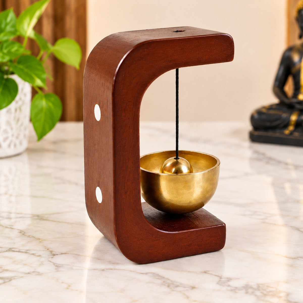 Japanese Style Zen Bell – Premium Desktop Meditation Chime
