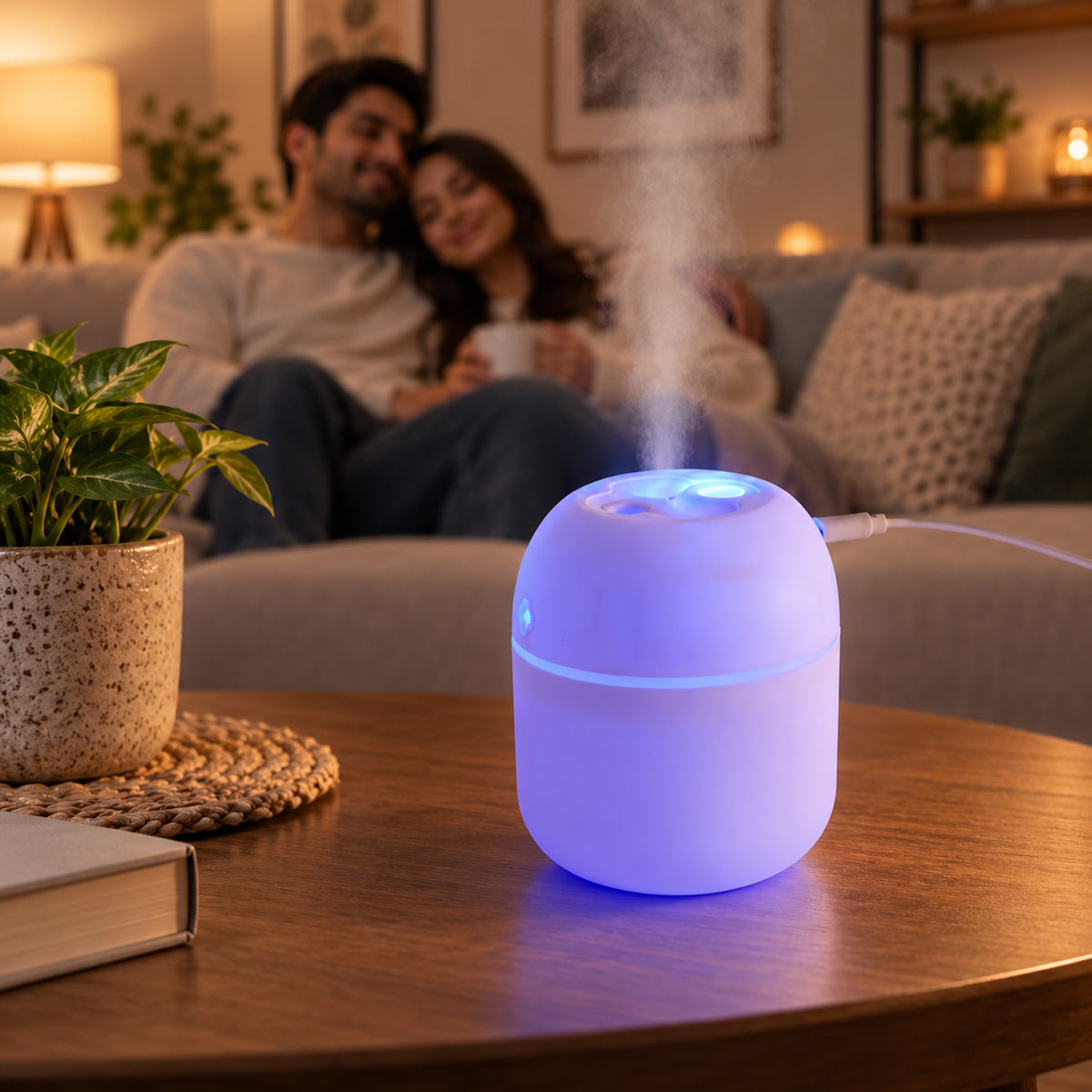Mini USB Humidifier – Portable Diffuser & Cool Mist 220ML | Airvanta