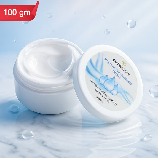 Eyelet Multi-Action Fairness Cream – Naturo-Mineral Complex for Brightening, Hydration & Even Skin Tone, Suitable for All Skin Types (100gm)