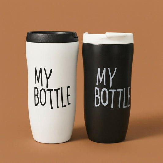 My Bottle Travel Mug | Leakproof Hot & Cold Coffee & Tea Sipper | Flip Lid Tumbler