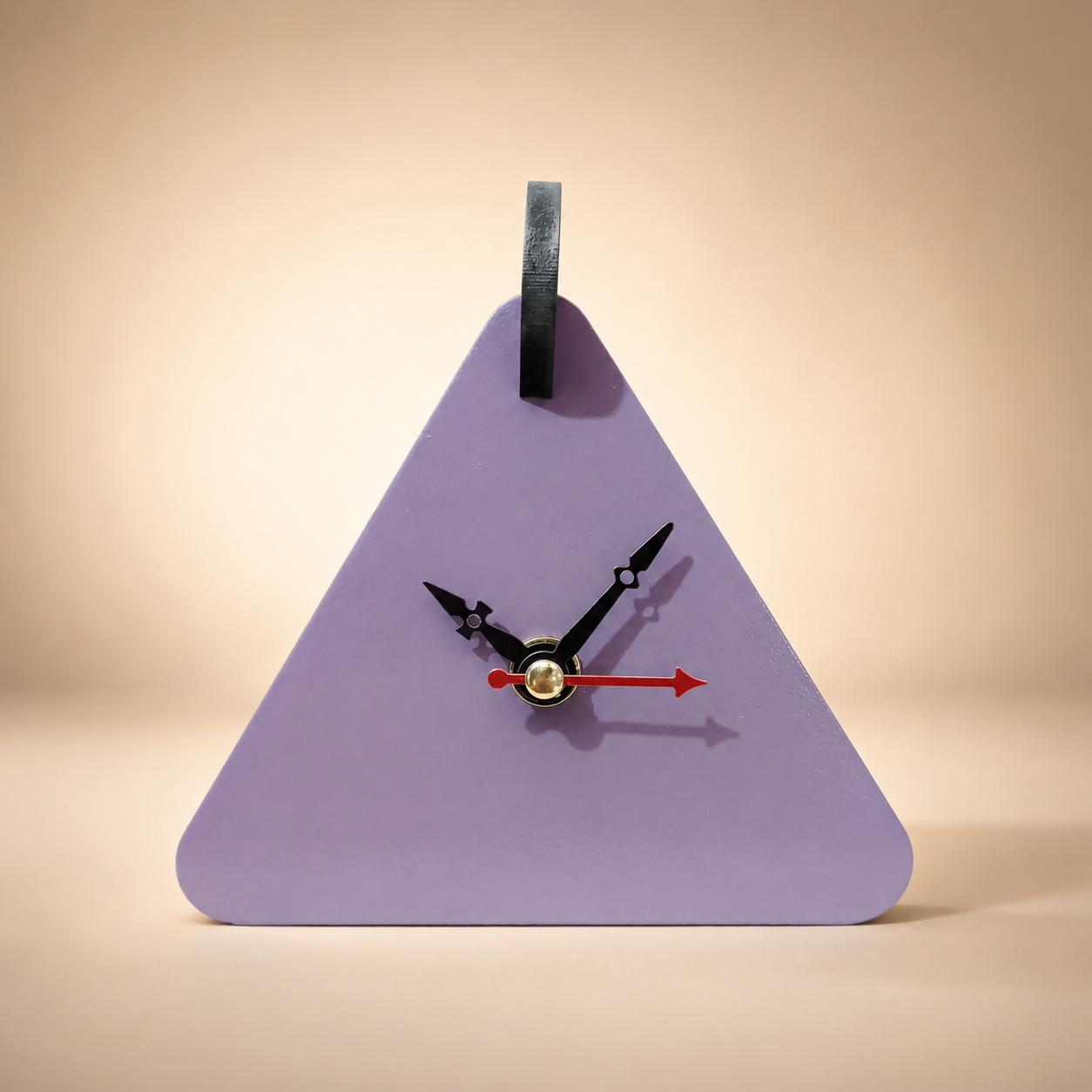 Triangle Table Clock 3