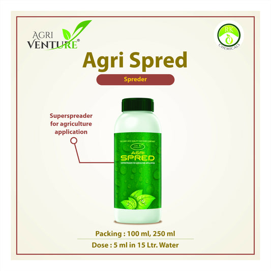 Agriventure AGRI SPRED ( Silicon Spreader ) Sticking Wetting Agent, Non Ionic Surfactants