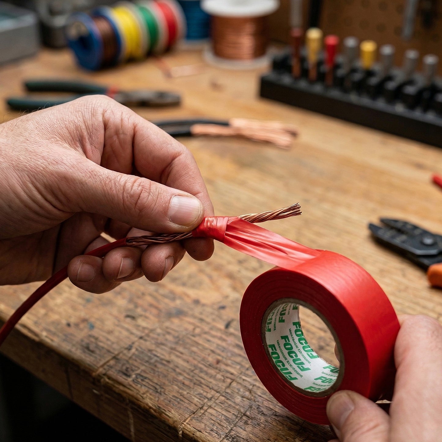 8 In 1 Hand Tool Kit Set, Screwdriver Hammer Repair Tool Kit (1 Set, Mix Color Tap)