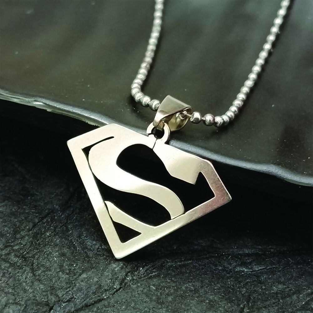 Superhero Superman Chain Pendant