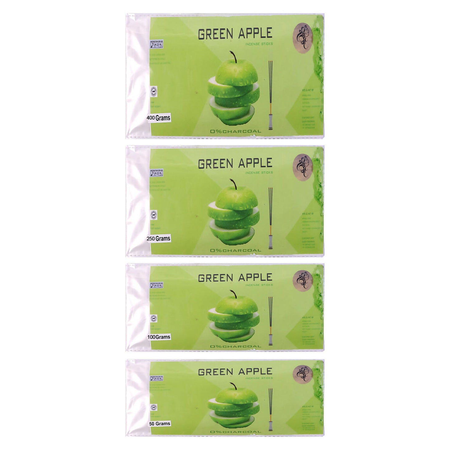 Green Apple Fragrance Dry Masala Stick Agarbatti Natural Incense Sticks for Pooja