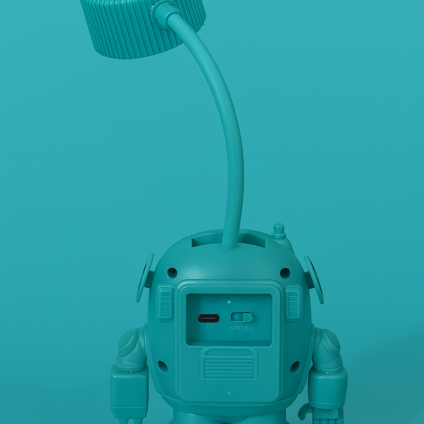 Astronaut Robot Desk Lamp with LED Light, USB Rechargeable Study Lamp