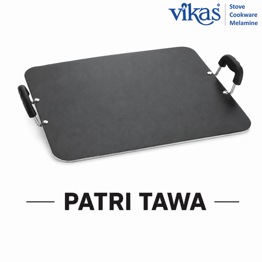 Vikas Patri Tawa 5mm thick heavy-duty non-stick cookware