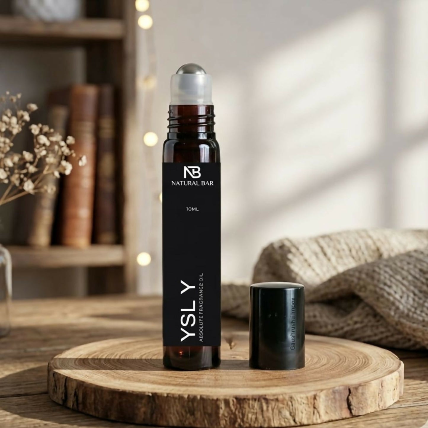 10ml non-alcoholic perfume oil in rollerball bottle, ideal for daily wear