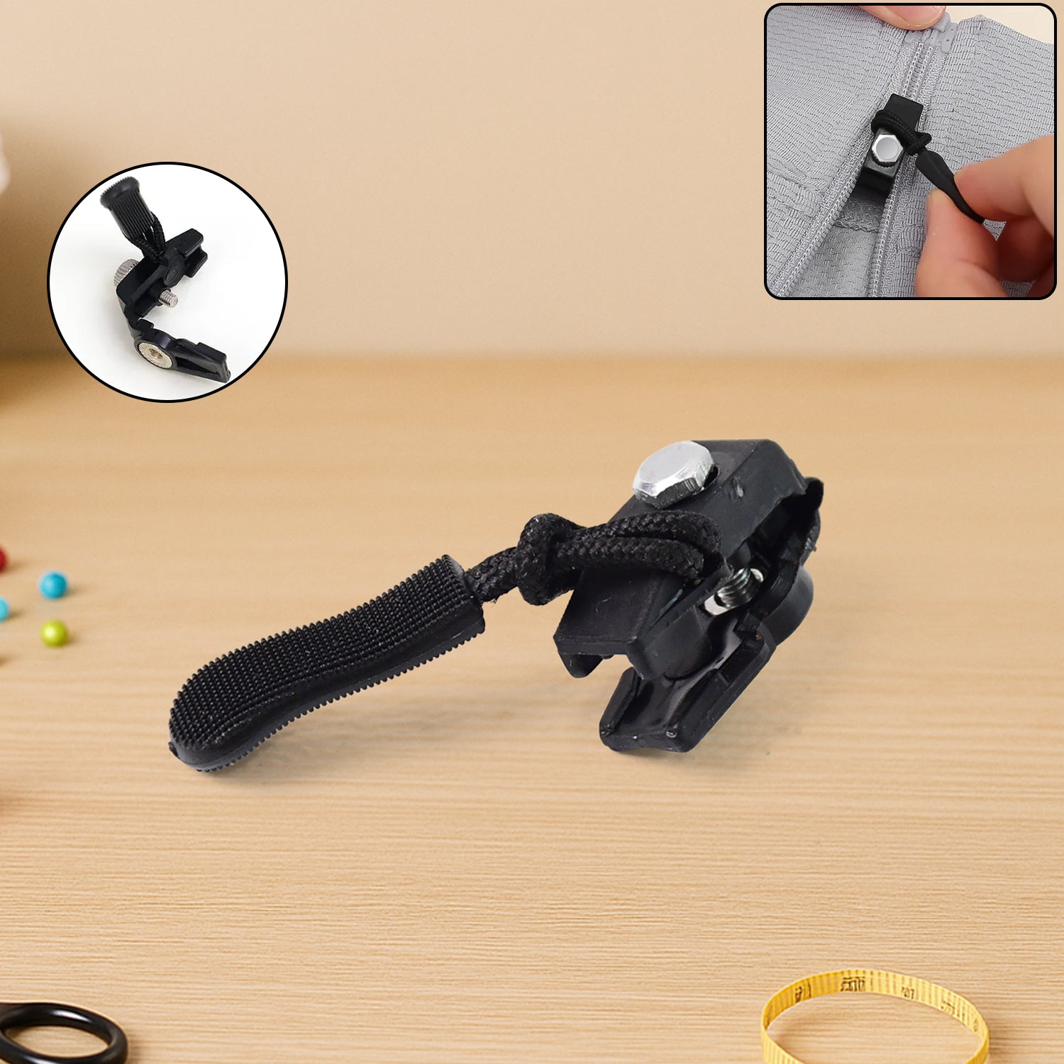 Portable Universal Detachable Zipper Slider