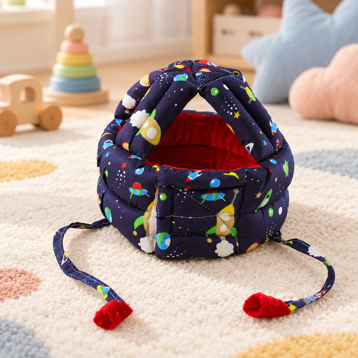 Baby Safety Helmet – Soft Head Protection for Crawling & Walking