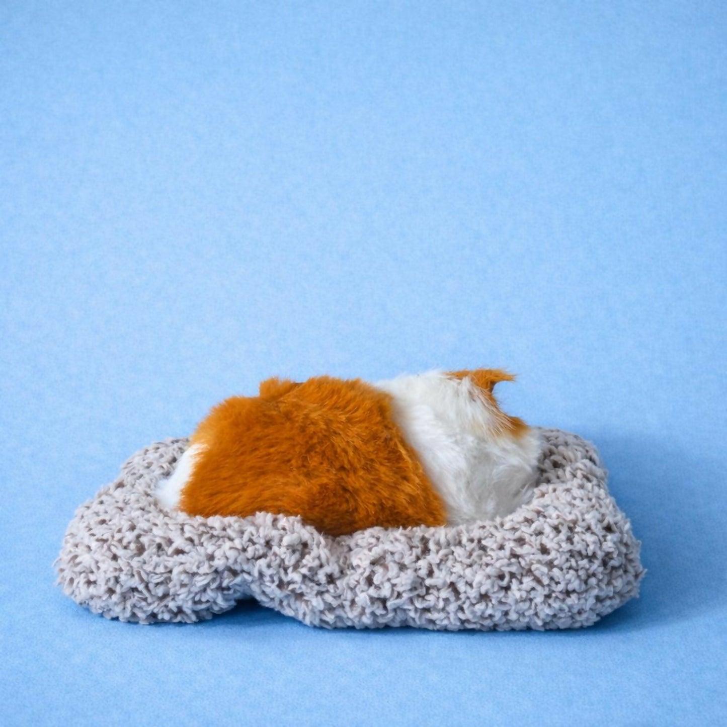 Sleeping Orange White Cat Car Dashboard Plush Cute Soft Toy Showpiece Decor