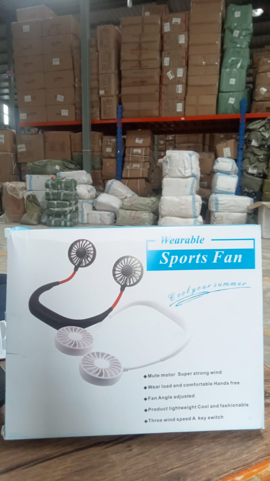 हैंड फ्री पर्सनल फैन - पोर्टेबल यूएसबी बैटरी रिचार्जेबल मिनी फैन - हेडफोन डिज़ाइन पहनने योग्य नेकबैंड फैन नेक लांस फैन कूलर फैन (बैटरी शामिल नहीं)