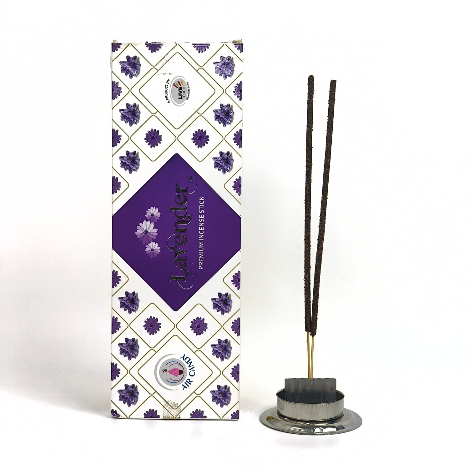 Lavender Premium Masala Stick Agarbatti Relaxing Natural Aroma for Puja (90gm)