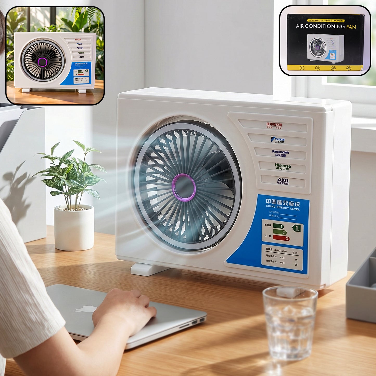 Portable Mini Air Cooler Fan