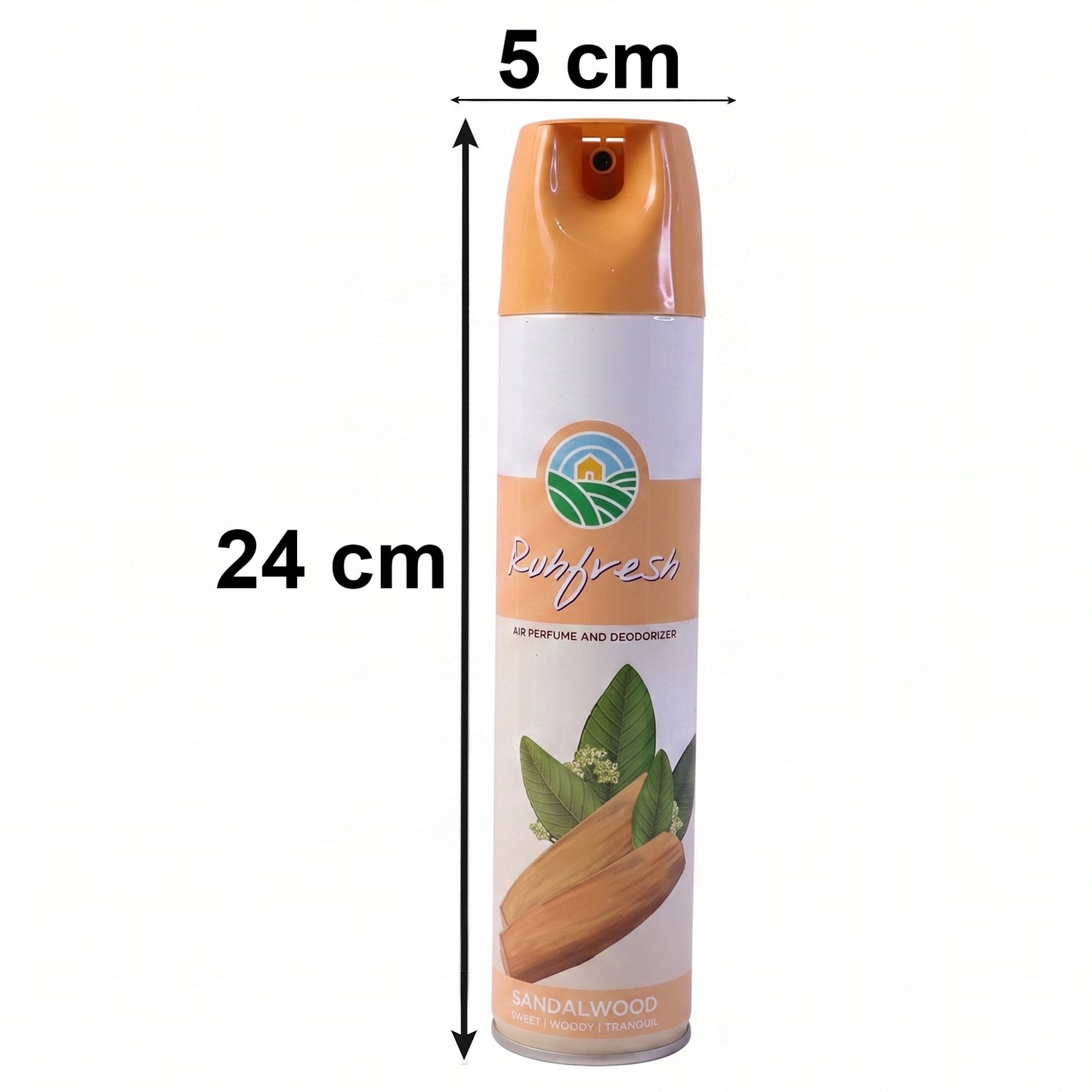 Sandalwood air freshener spray spray nozzle close-up
