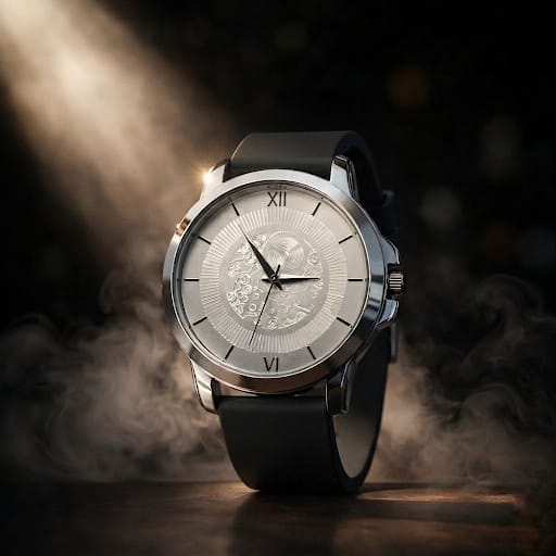 Luxury Analog Wrist Watch – Classic Roman Dial & Elegant Strap