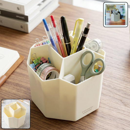 360 Degree Rotating Desk Organizer – Organised Workspace - clean product hero