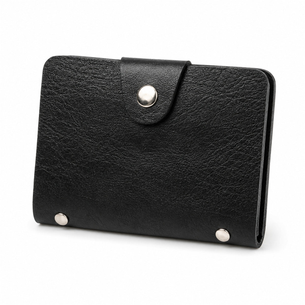 Card Holder Wallet – Slim, Durable PU Leather Organizer for Cards - white background