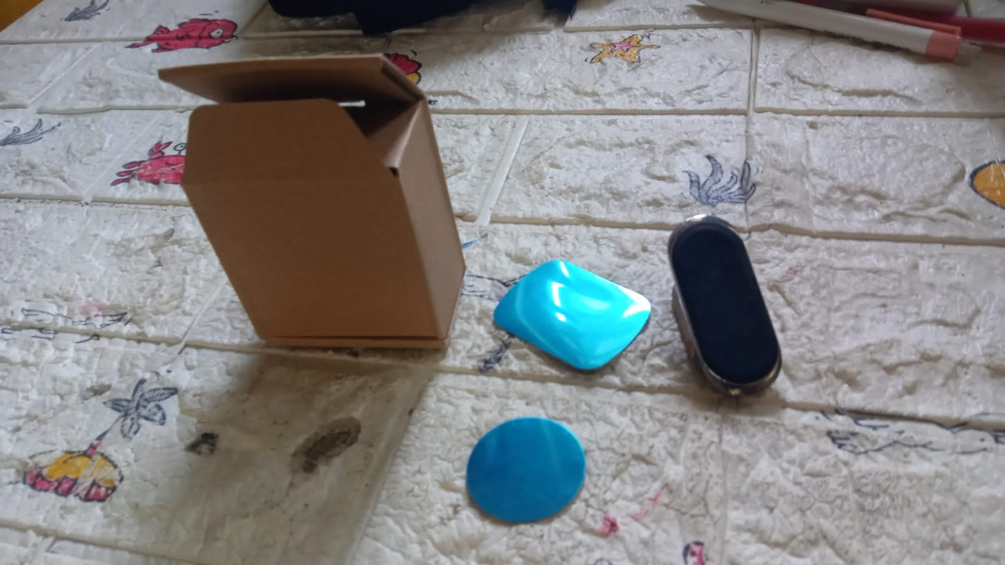 कार के लिए मैग्नेटिक फ़ोन माउंट/होल्डर, सुपर स्ट्रॉन्ग मैग्नेट यूनिवर्सल कार माउंट, कार, डेस्क, ऑफिस, घर और किचन के लिए डैशबोर्ड 360° रोटेशन सभी स्मार्ट फ़ोन के लिए (1 पीस)