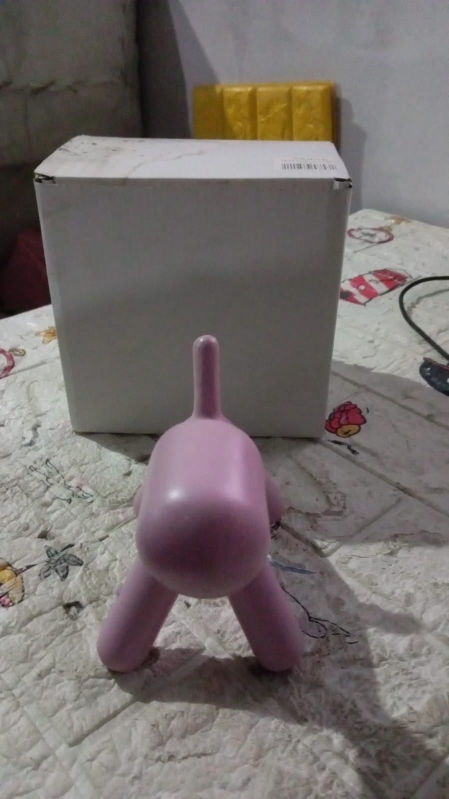 प्लास्टिक प्यारा पशु पिल्ला कुर्सी, क्रिएटिव डॉग लो फुटस्टूल, बेडरूम लिविंग रूम प्रवेश उपहार के लिए कार्टून फुट रेस्ट स्टूल (1 पीसी)