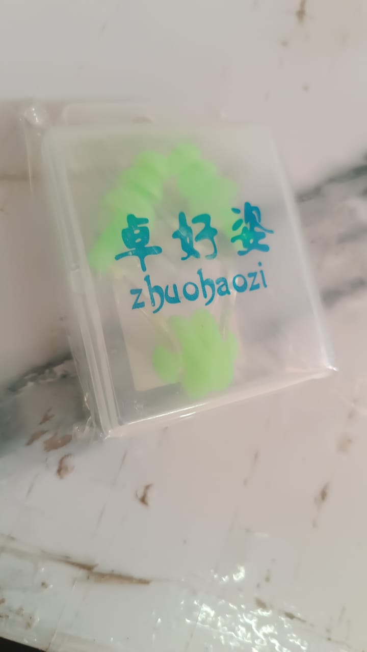 Swimming Earplugs and Nose Clip Set (3 Pc)