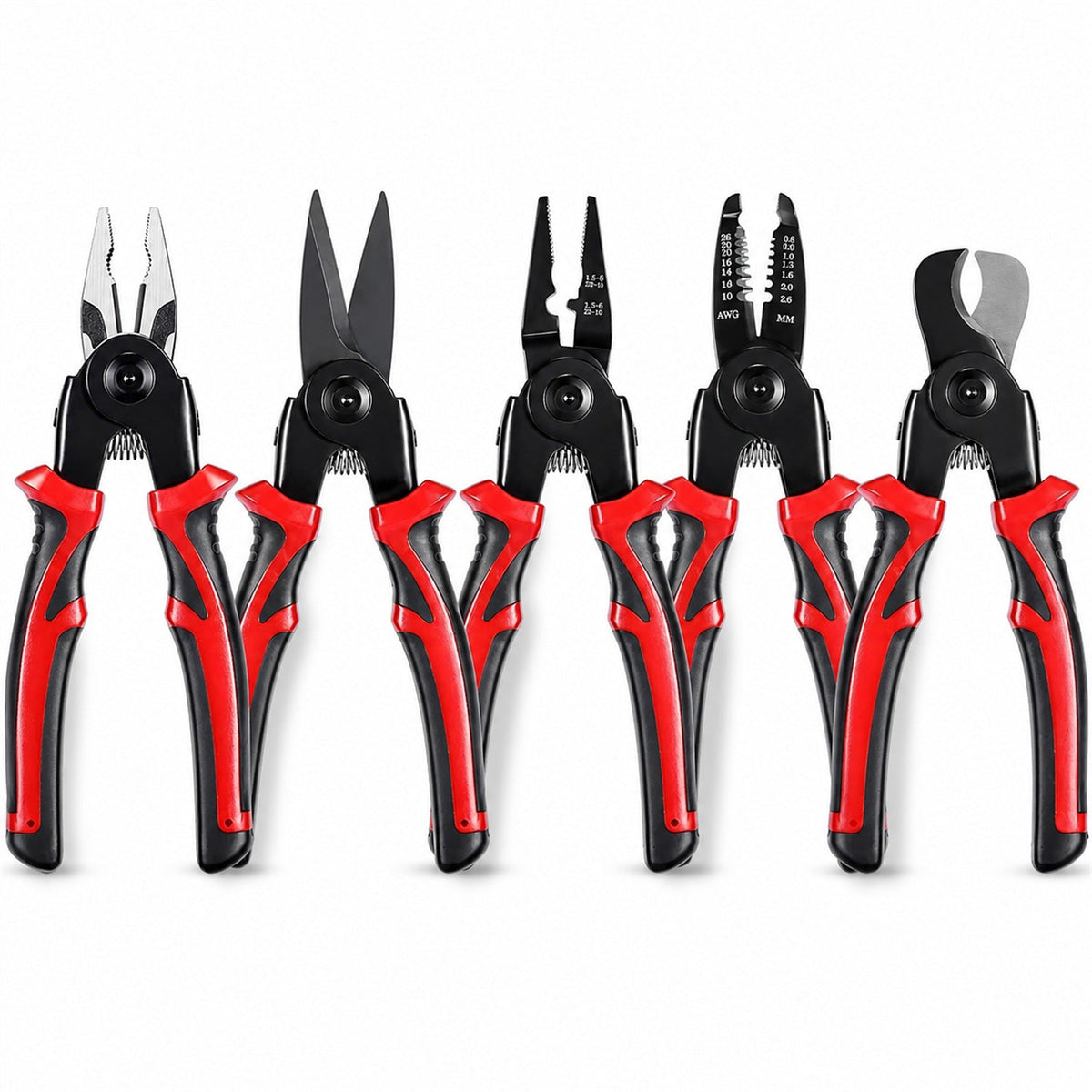15324_5_in_1_wire_stripper_pliers_set white background